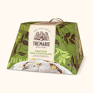 TreMarie, panettone cu pară și ciocolată, 930 g