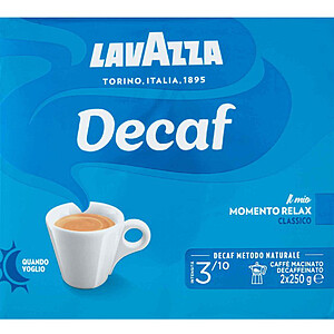 Lavazza, decofeinizată, 500 g (2x 250 g)