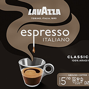 Lavazza, espresso clasic, 500 g (2x 250 g)